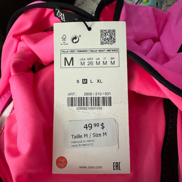 Zara one piece bathing suit 🩷 - Picture 2 of 3